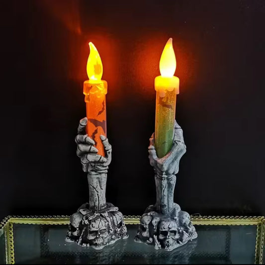 Halloween Decoration Lights Skull Ghosts Party Candle Lights